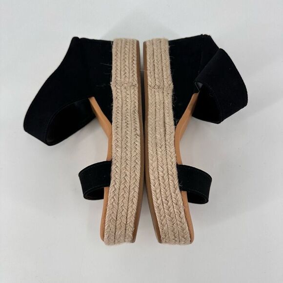 NWOT Journee Collection Womens Alissa Comfort Foam Wedge Heel Espadrille Sandals - Picture 4 of 8